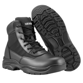 VEVOR Men's Military Tactical Boots, 6 inch Combat Hiking Work Boots, Lightweight & Breathable & Sturdy Mens Motorcycle Interceptor Trooper Boot